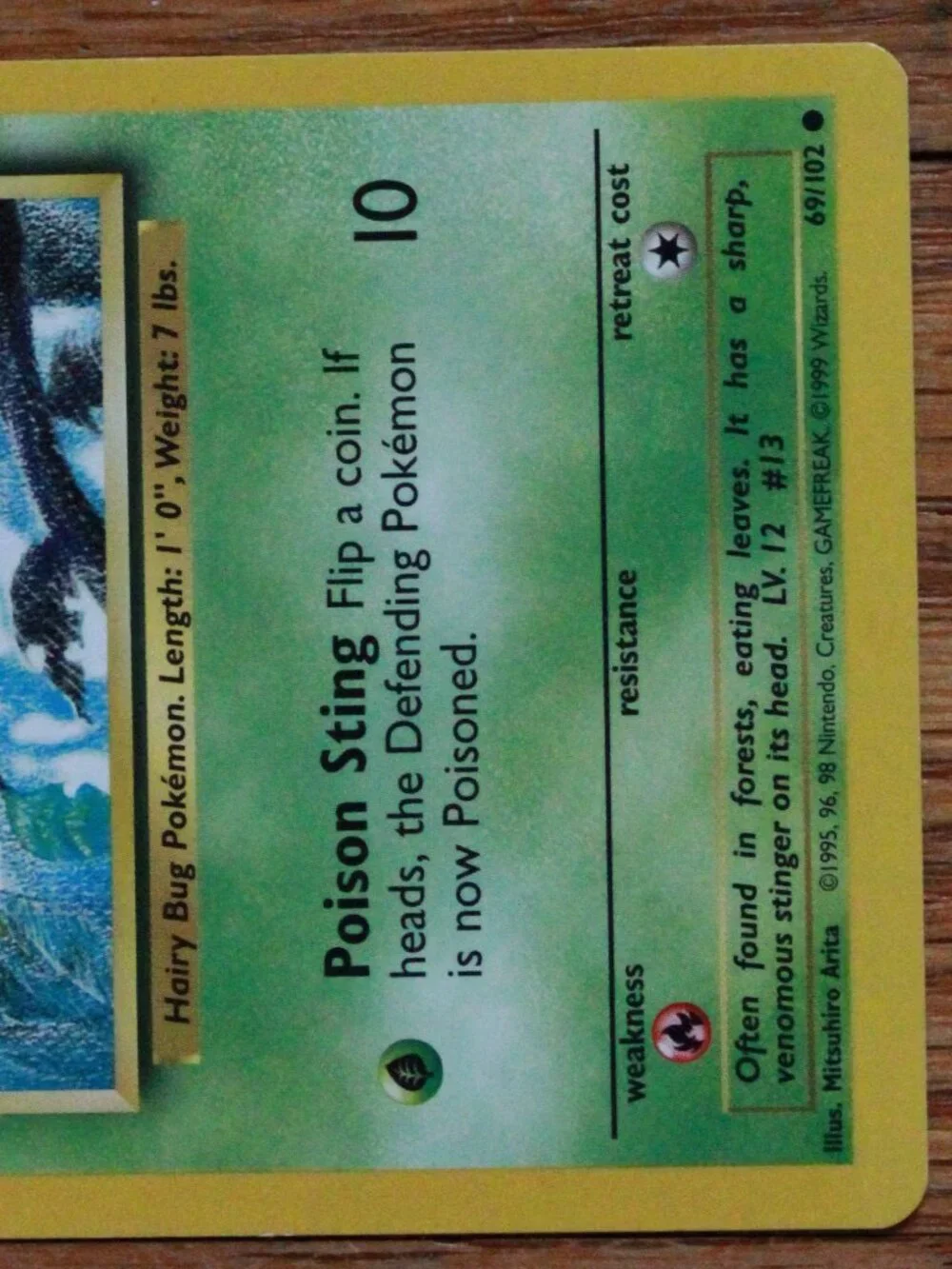 Vintage Pokemon 1999 